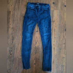 Express Blue Skinny Jeans Classic Style